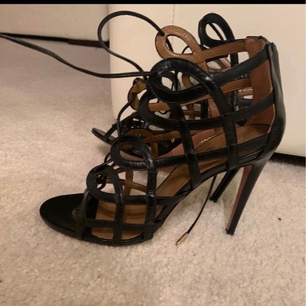 Aquazzura Firenze leather heels